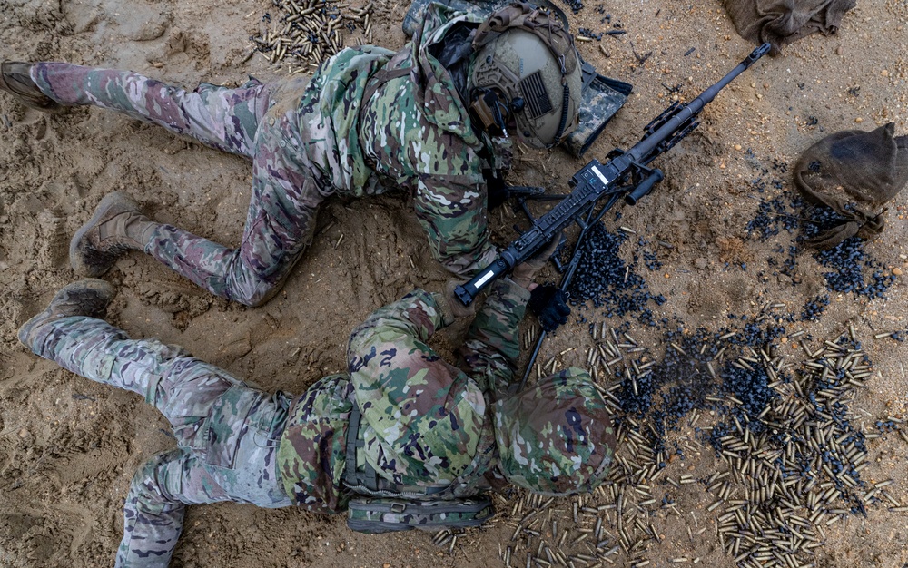 Infantry Advanced Leaders Course 22-02 live-fire battle drills