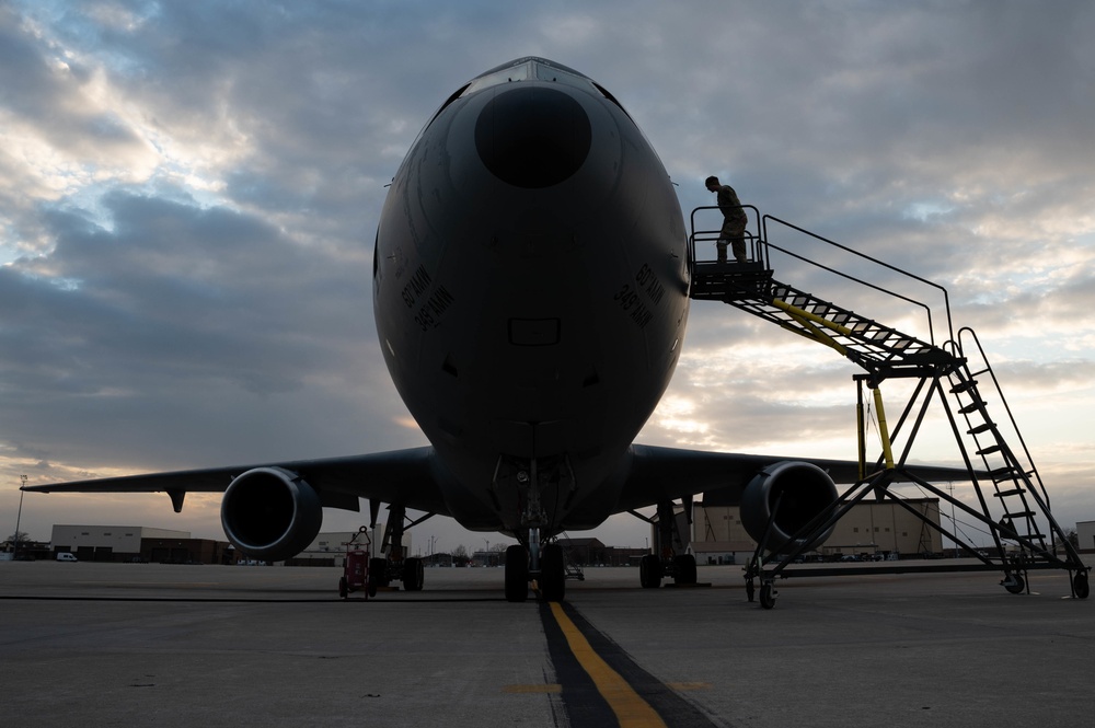 KC-10 Extender participates in Exercise Agile Tiger at Whiteman AFB