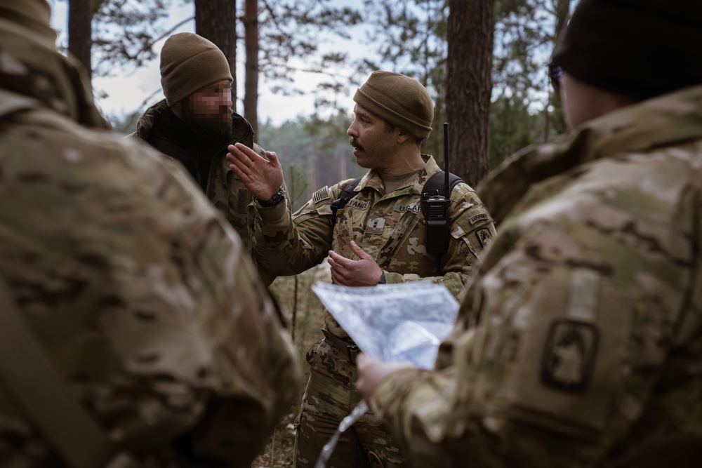 TF Cougars execute personnel recovery with Polish recon team