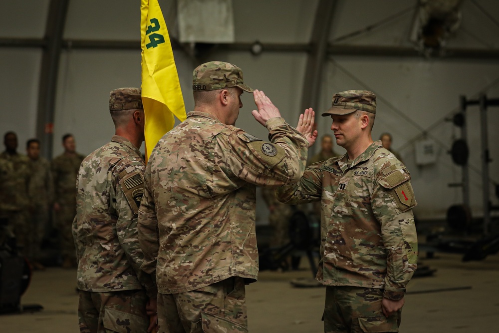 HHC “Hoplites” Conduct Change of Command at DPTA, Poland