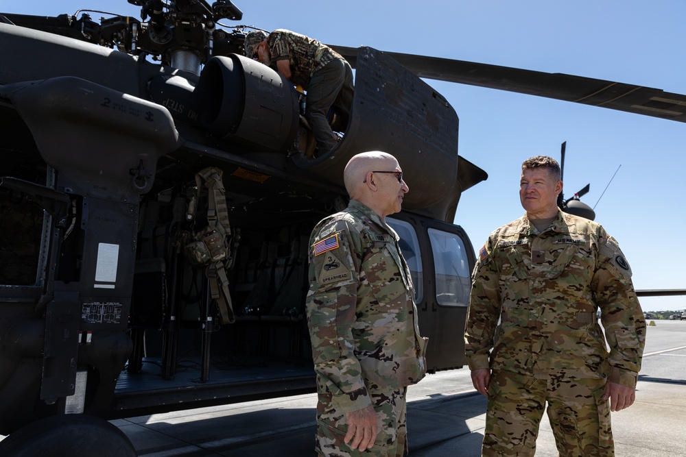 Retired Ranger Training Battalion Commander Visits Camp Rudder