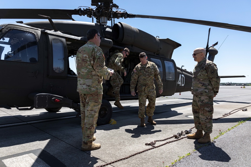 BG Budraitis visits USAACE Pilots and Rangers!