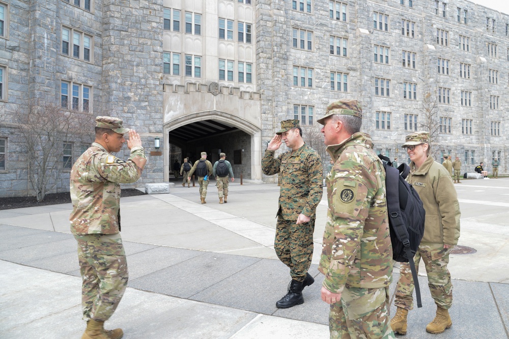 Leadership from Maryland’s State Partner Visits Cadets at West Point