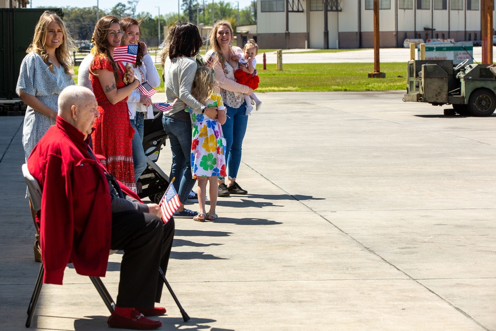 Marines return to MCAS Beaufort