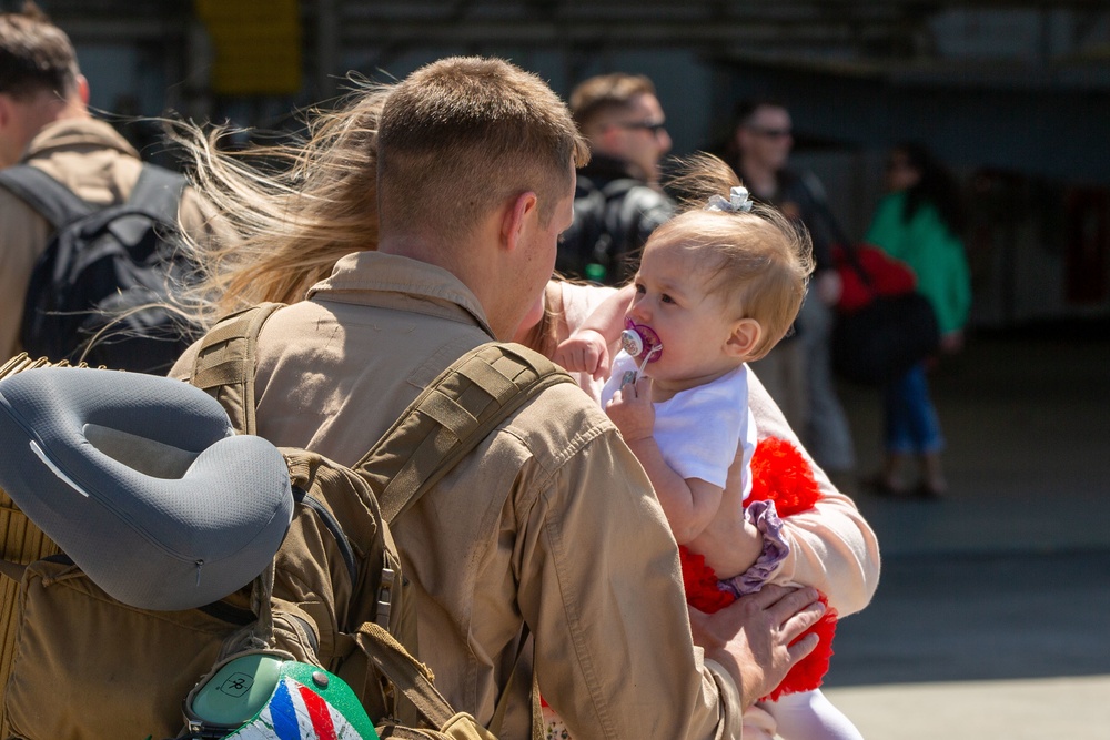 Marines return to MCAS Beaufort