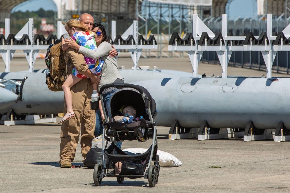 Marines return to MCAS Beaufort