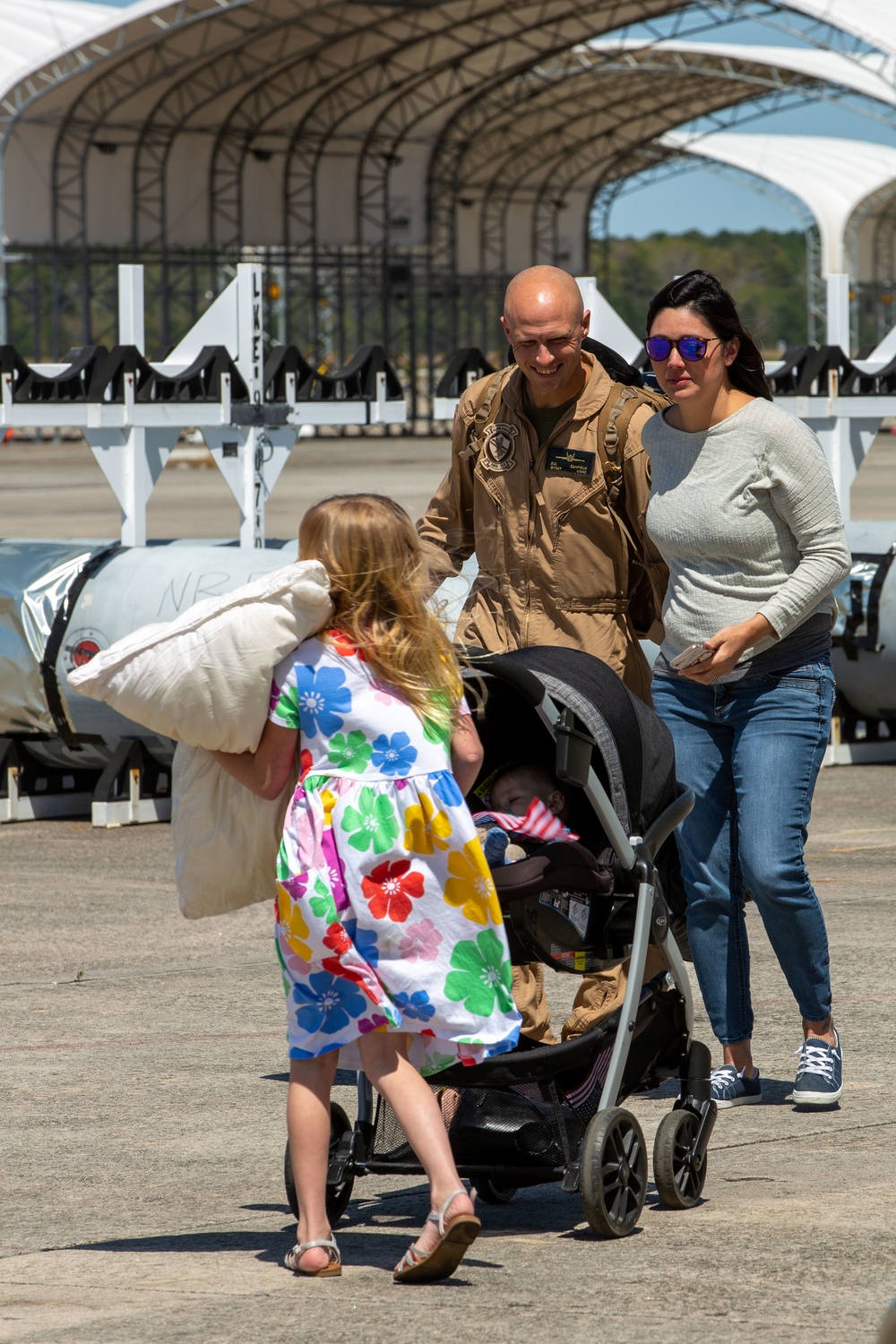 Marines return to MCAS Beaufort