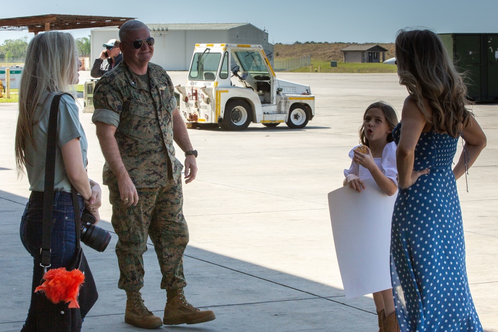 Marines return to MCAS Beaufort