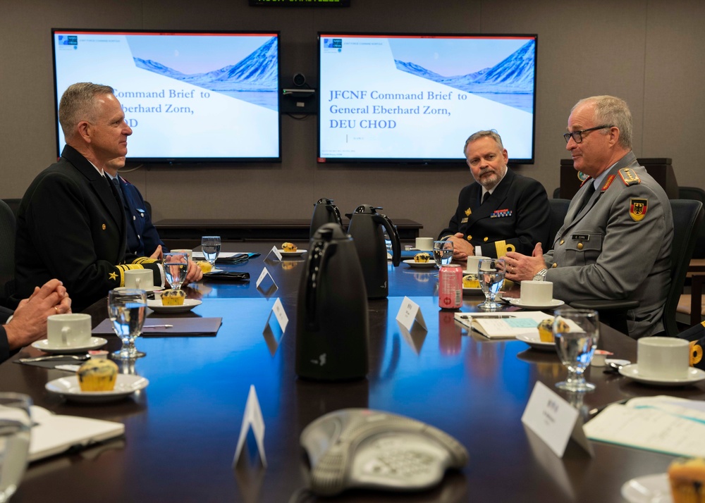 German Chief of Defence Visits JFCNF