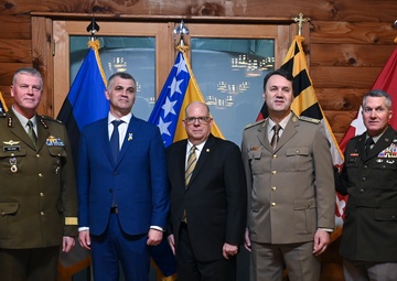 Maryland National Guard Celebrates Partnerships With Estonia, Bosnia and Herzegovina