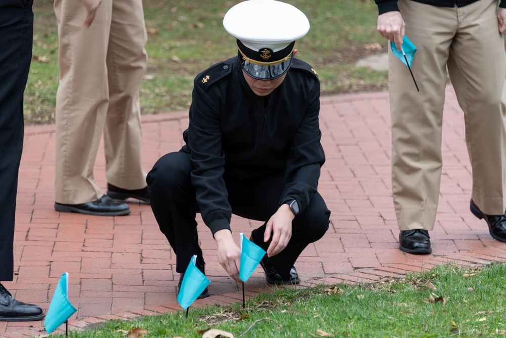 The U. S. Naval Academy Kicks Off SAAPM