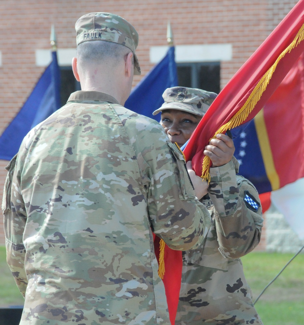 Army Reserve division welcomes first African-American, female senior-enlisted leader