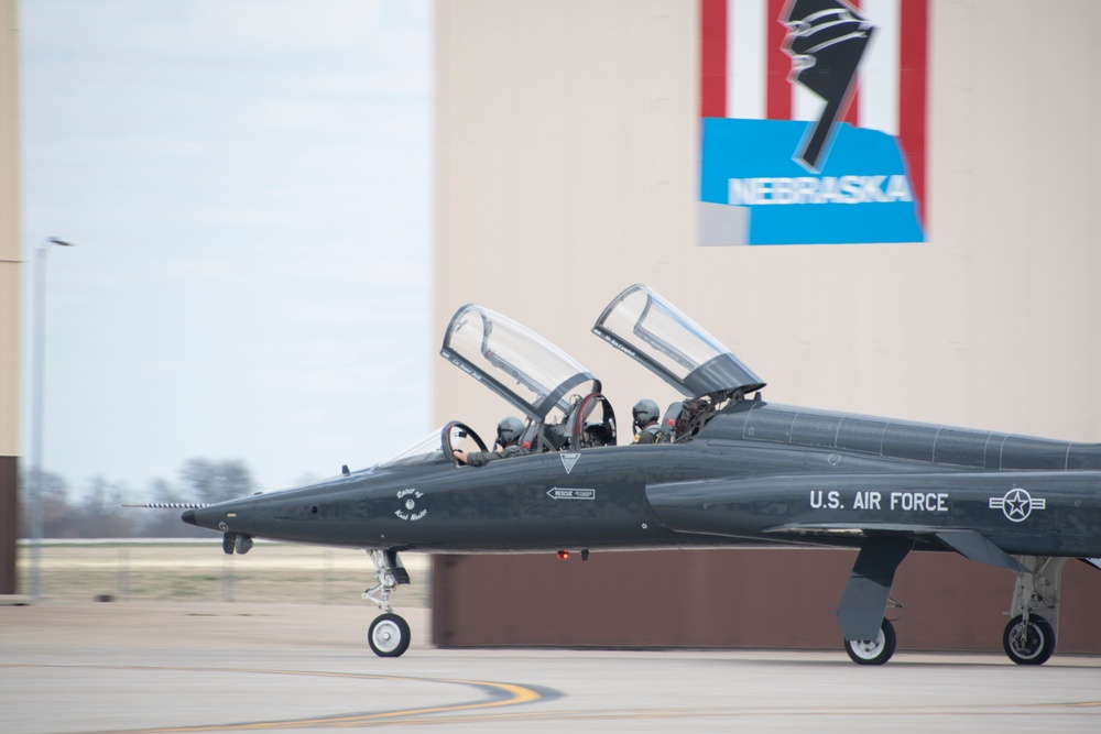 Several T-38 Talons take part in operations during Exercise Agile Tiger