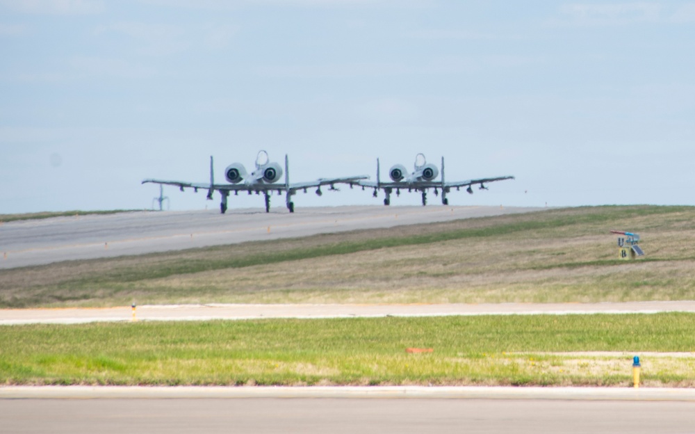 Exercise Agile Tiger integrates A-10C Thunderbolt IIs in several operations