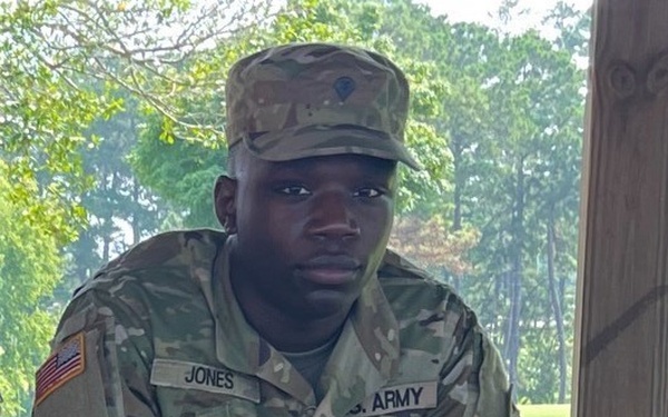 48th Infantry Brigade Combat Team recognized U.S. Army Spc. Robert Jones as the brigade’s “Soldier of the Week” for the week of April 4, 2022