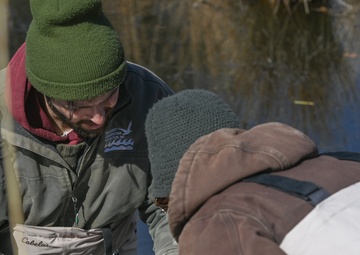 Amphibian habitat evaluation conducted at Hanscom