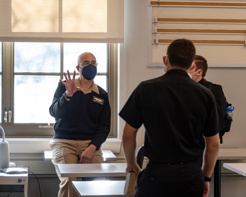 U.S. Naval Academy Midshipmen in Class