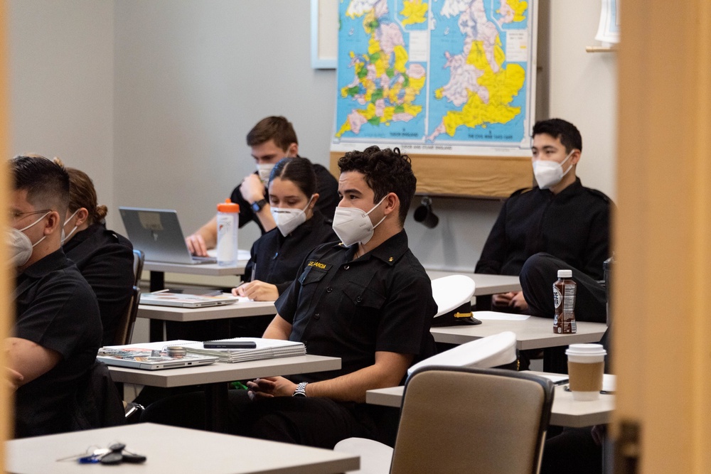 U.S. Naval Academy Midshipmen in Class