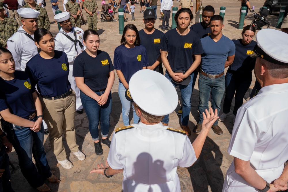 San Antonio Celebrates Navy Day at the Alamo