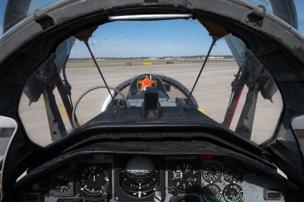 T-38 Talons fly training mission