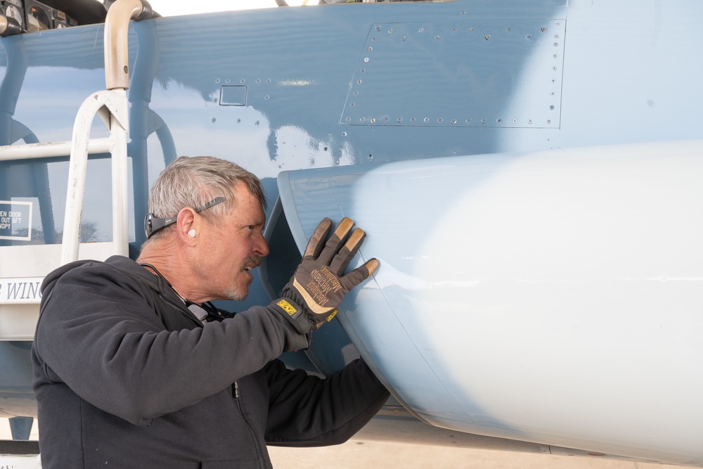 T-38 Talons fly training mission