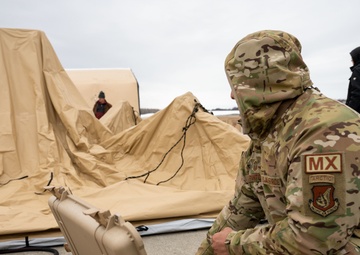 First prototype constructed of solar-powered tent in support of PF 22-4
