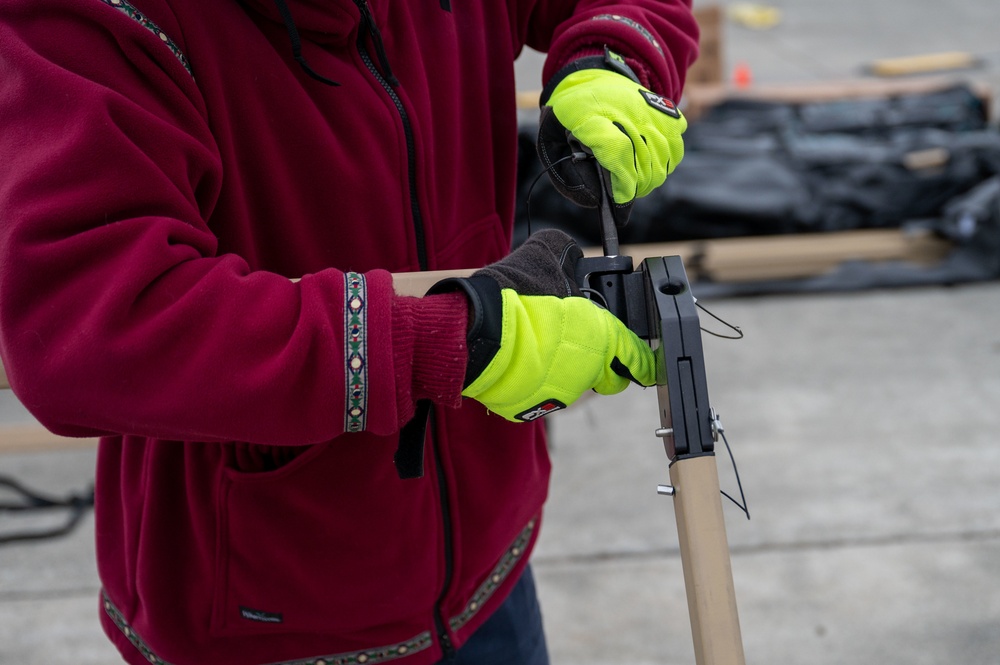 First prototype constructed of solar-powered tent in support of PF 22-4