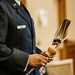 Birds of prey feathers featured in Col. Lawrence Yazzie's promotion ceremony