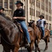 The Battle of the Flowers parade occurs downtown in San Antonio