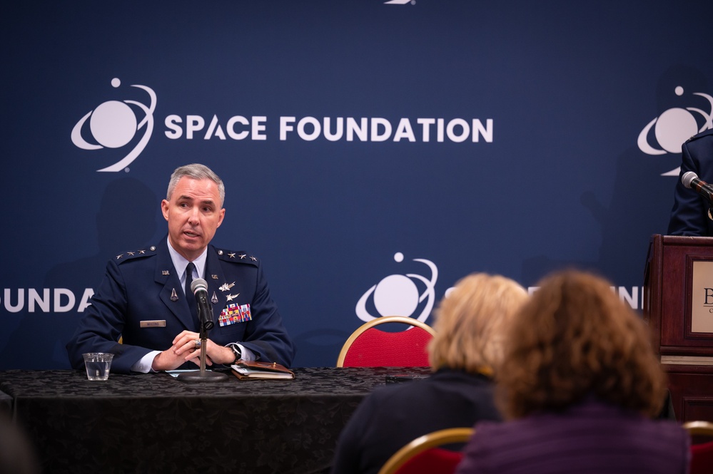 Lt. Gen. Whiting hosts Space Operations Command Media Roundtable