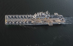 USS Tripoli and Marine Aircraft Group 13 demonstrate Lightning Carrier Concept