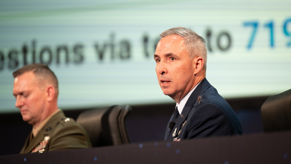 Lt. Gen. Whiting participates in U.S. Space Command Components Panel