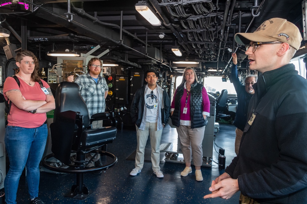 USS Portland (LPD 27) Hosts NTAG and Enhanced Squad Leaders Course