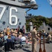 USS Ronald Reagan (CVN 76) Master Chief Miller Retirement Ceremony