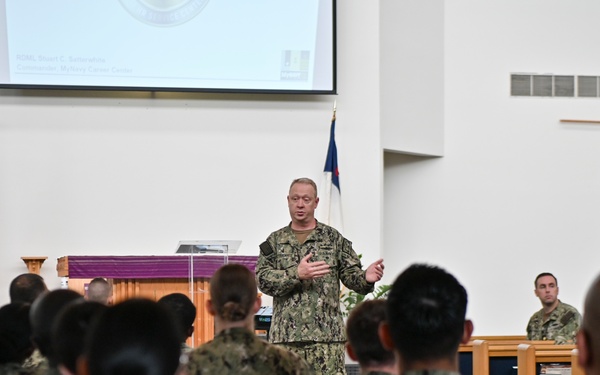 My Navy Career Center Commander Visits Pearl Harbor