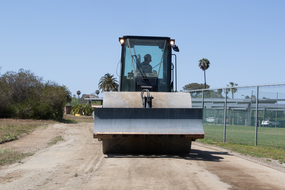 ACB 1 conducts road work on MCRD