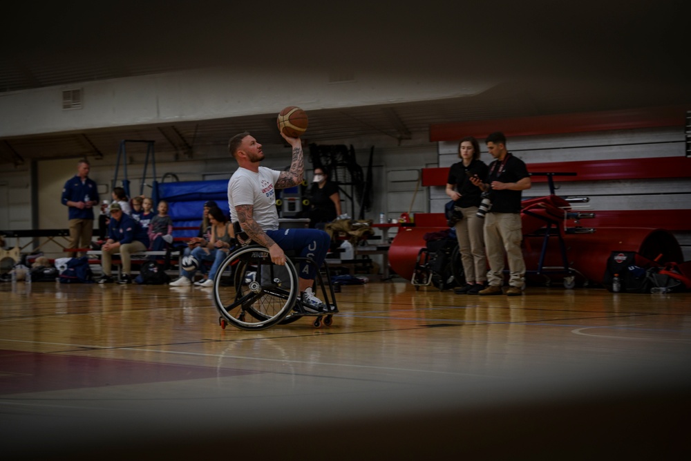 Invictus Games Team U.S. Training Camp – Wheelchair Basketball