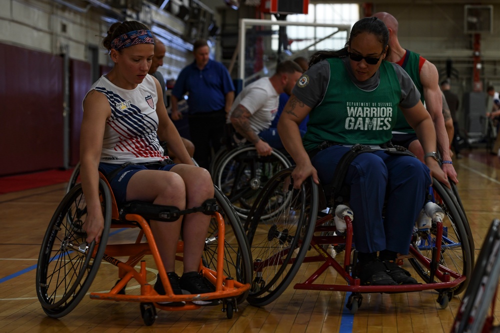 Invictus Games Team U.S. Training Camp – Wheelchair Basketball