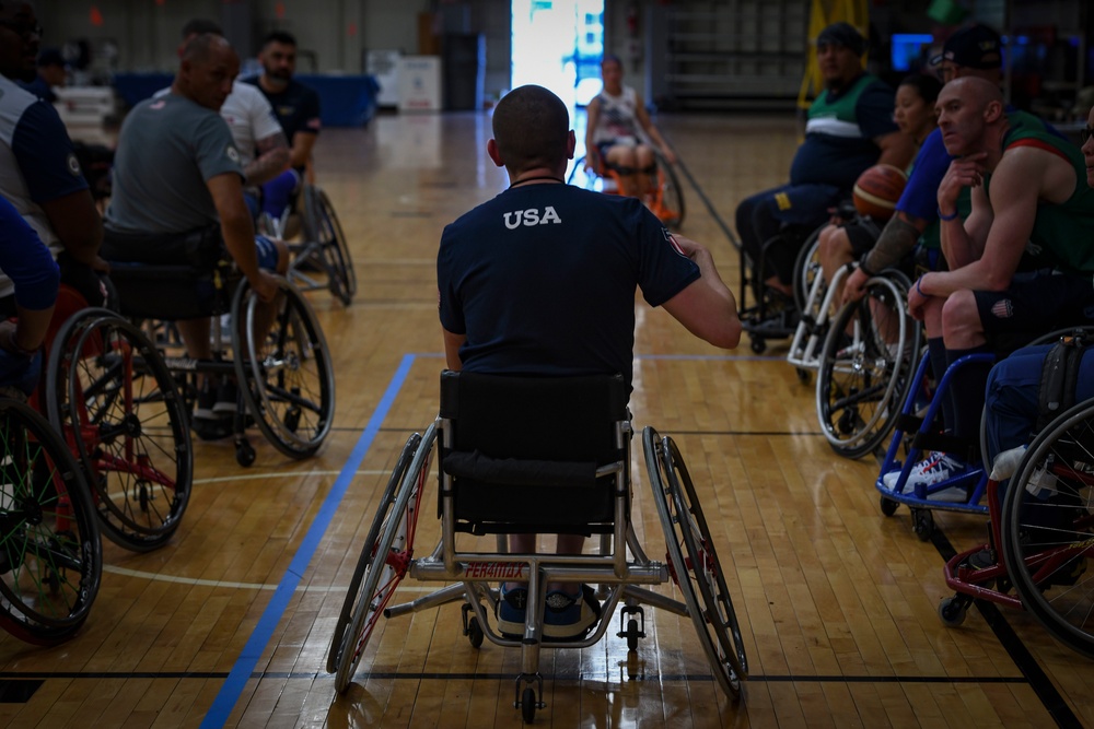 Invictus Games Team U.S. Training Camp – Wheelchair Basketball
