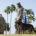 JBPHH MWDs Chewy and Zeus celebrate retirement