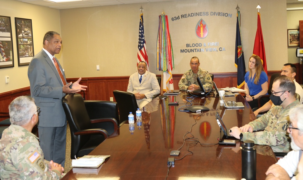 HQDA G9 briefs 63rd Readiness Division command staff members about ACPP/IGSA