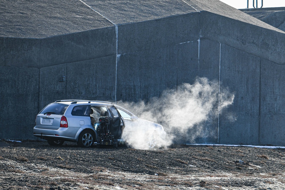 Icelandic Police disarm simulated IED
