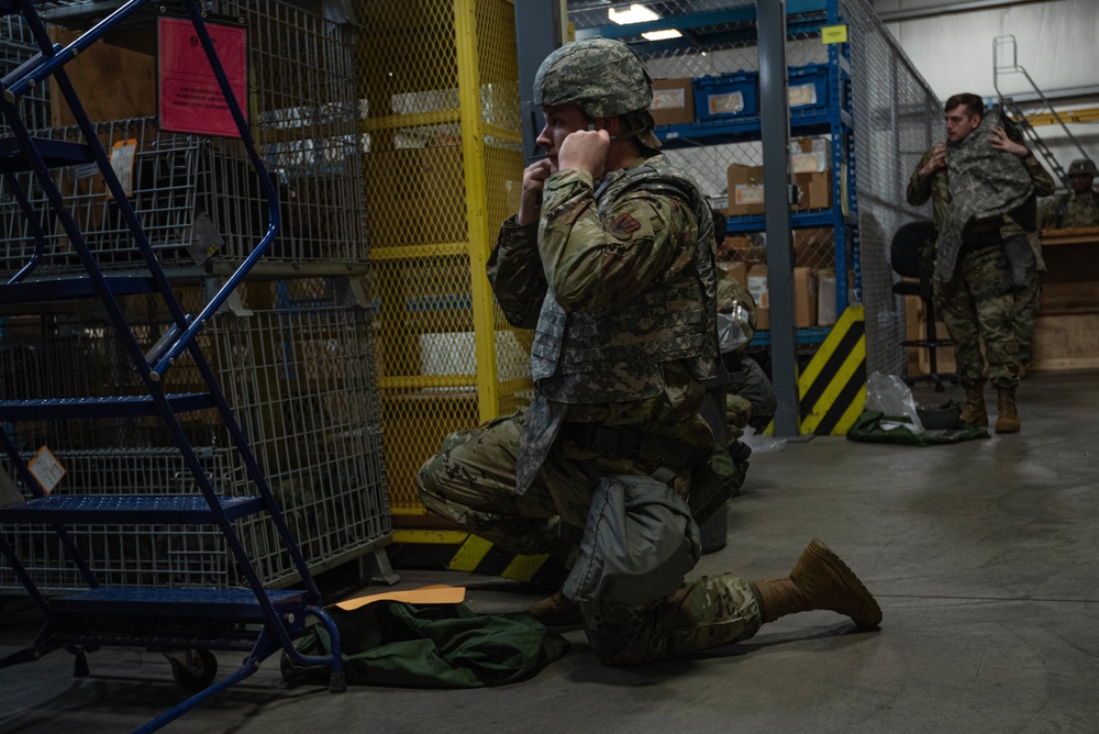 Airmen Conduct Deployment Training