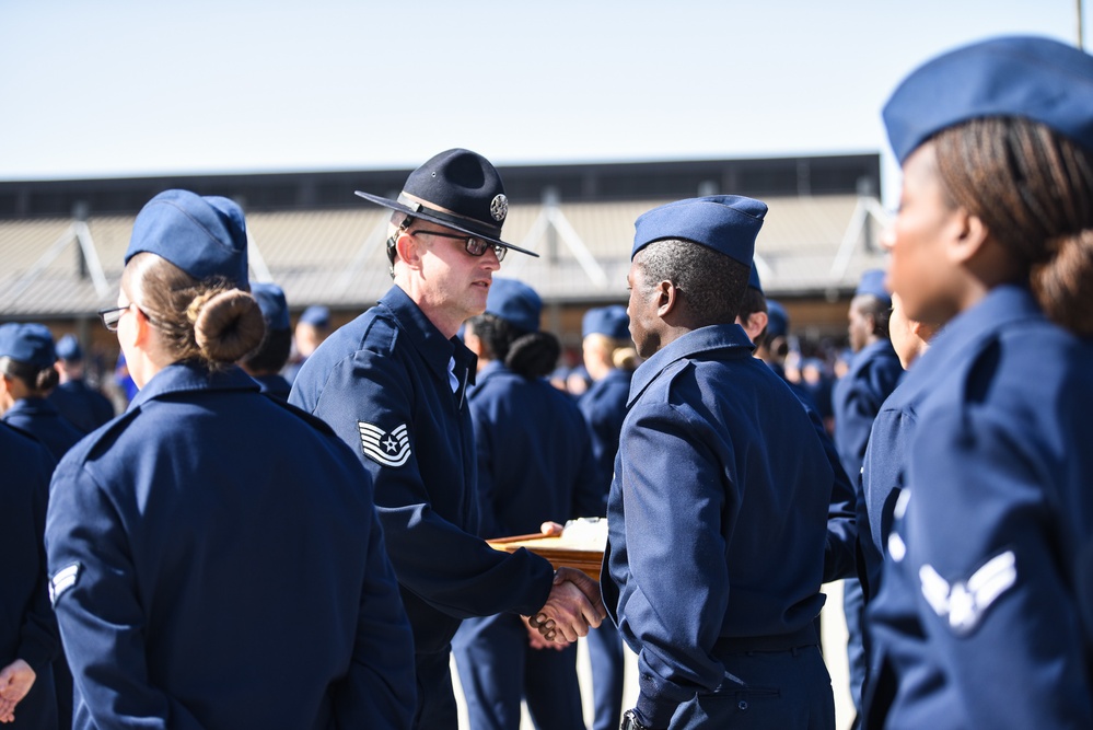 321 Training Squadron Basic Military Graduation