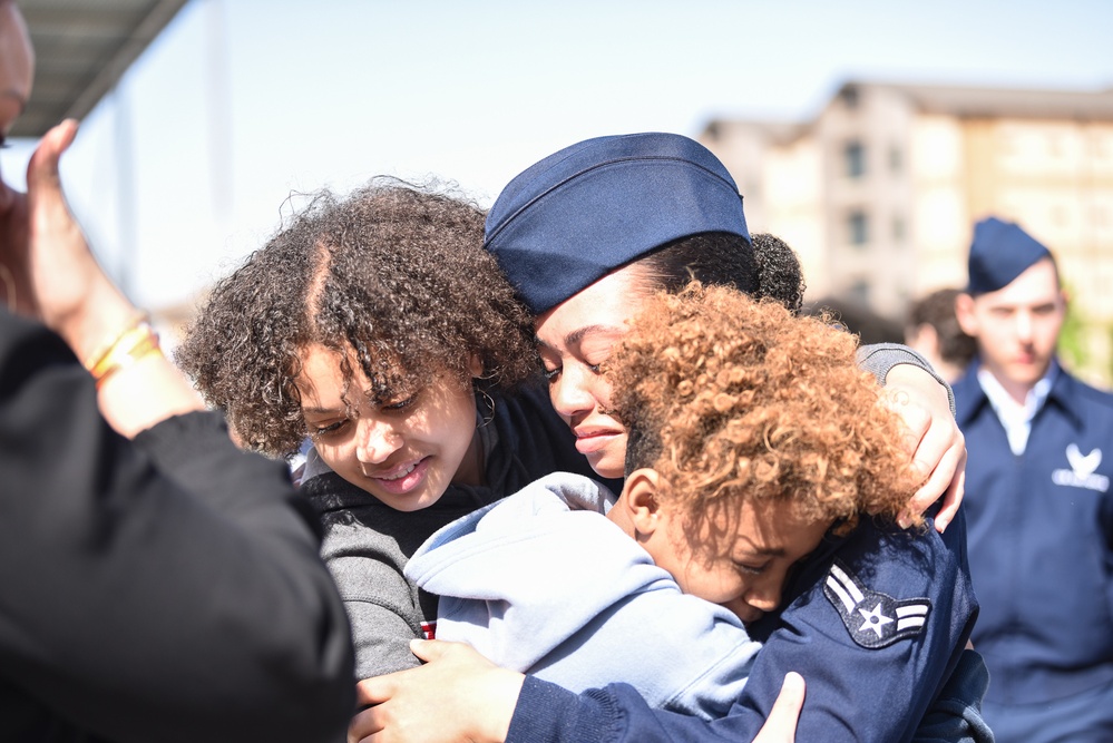 321 Training Squadron Basic Military Graduation