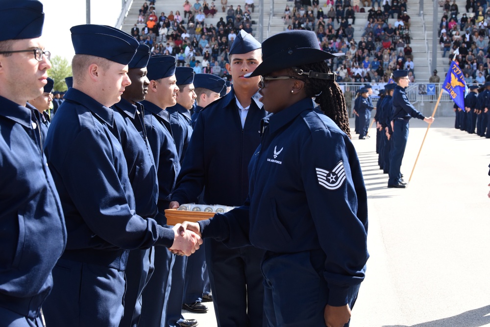 321 Training Squadron Basic Military Graduation