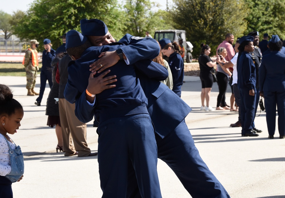 321 Training Squadron Basic Military Graduation