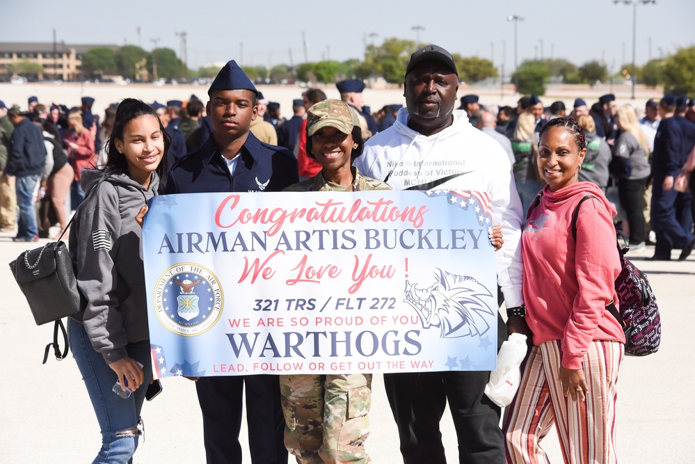 321 Training Squadron Basic Military Graduation