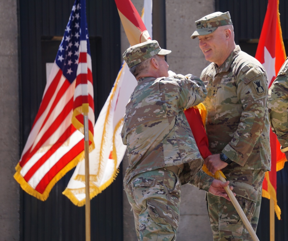 The 647th Regional Support Group Changes Command