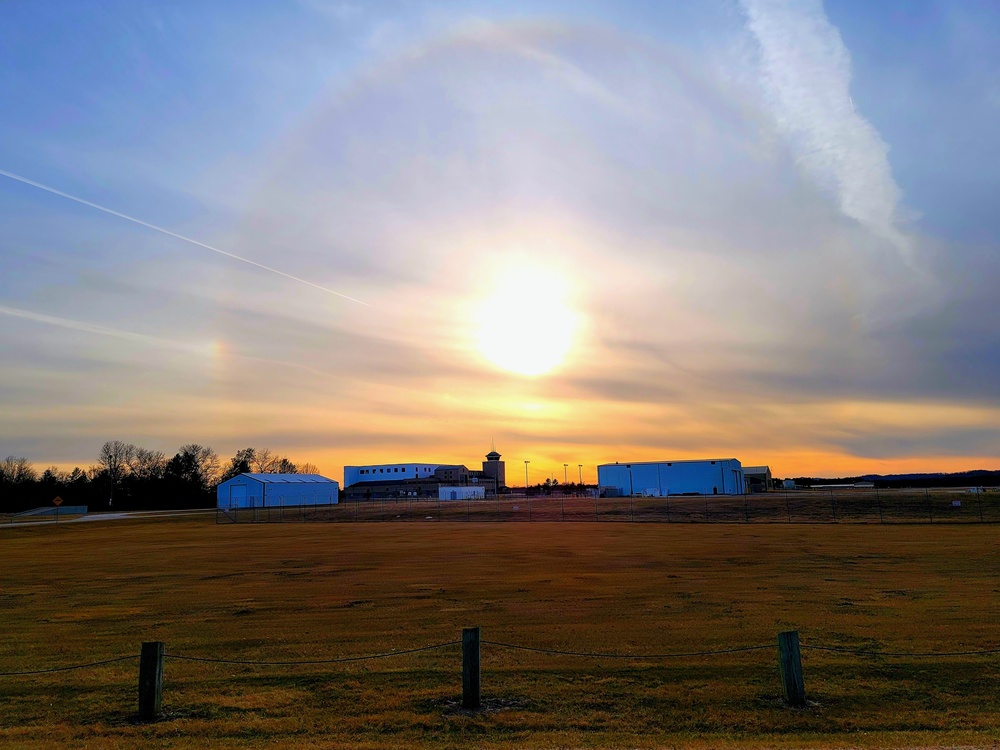 Sunset at Sparta-Fort McCoy Airport